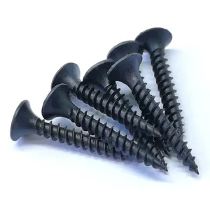 Đen Phosphate kẽm mạ kẽm 1-1/4 inch vách thạch cao vít cho tấm thạch cao gắn khung gỗ vít kim loại Stud khung - Product Image 2