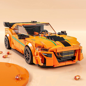 Gao <span class=keywords><strong>Misi</strong></span> T1082-1083, Modelo de Auto Deportivo Famoso, Bloques de Construcción de Partículas Pequeñas para Armar, Modelo de Juguete - Product Image 4