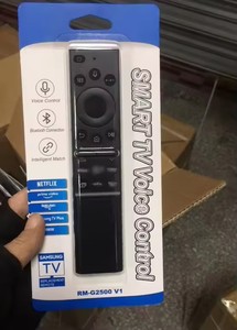 Télécommande vocale automatique nouvelle génération RM-G2500 V1 pour téléviseurs Samsung 4K QLED Smart LED LCD, code fixe 433 MHz, vente chaude - Product Image 4