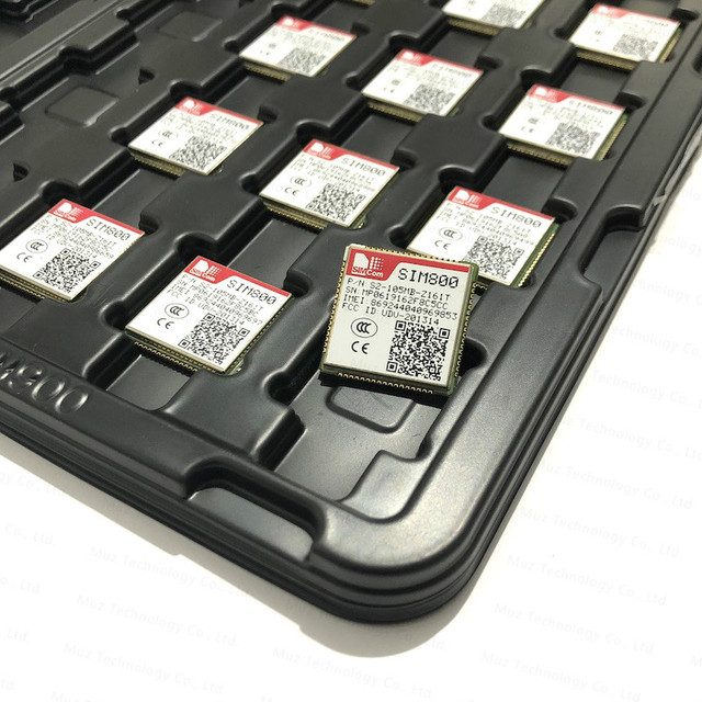 Original Sim800 SIMCOM GSM/GPRS Module Four Frequency Package Voice Sms Data Transfer Module wireless transceiver