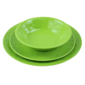 Wholesale Custom Printed <b>Melamine</b> Western Dinnerware <b>Sets</b> Promotional Tableware for Restaurant Hotel Factory Supply - Product Image 5