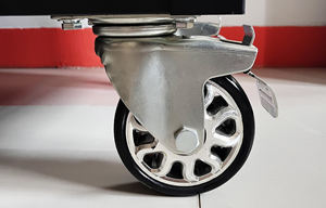 मोबाइल धातु स्टील दराज उपकरण छाती के साथ पहियों पोर्टेबल उपकरण ट्रॉली के साथ पहियों अनुकूलित मरम्मत गाड़ी औद्योगिक कार्यशाला - Product Image 4