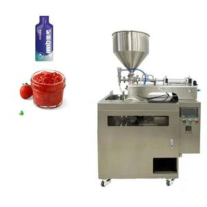 Máquina de Envasado de Aceite de Cocina en Bolsas Preformadas, Máquina de Envasado de Aceite de Soja y Coco Comestible en Bolsas Doypack y Bolsas Verticales - Product Image 1