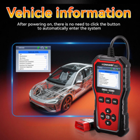 Nuevo Escáner de Diagnóstico Automotriz Konnwei Kw340 con Pantalla LCD de 2.8 Pulgadas, Lector de Códigos OBD2 con Funciones Completas y Analizador de Motor