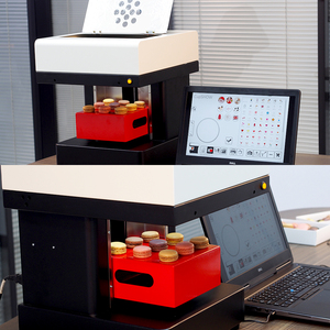 CSC1-4 Professional Edible Ink Coffee Printer Semi-Auto | CE Certified | High-Res 600 DPI for Latte Art & Logo Printing - Product Image 2