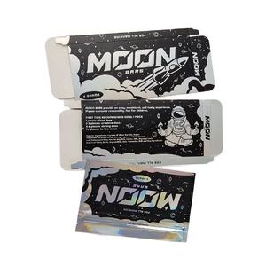 <span class=keywords><strong>Solo</strong></span> borsa personalizzata per barrette di cioccolato e scatola con sigillo a caldo in alluminio a forma di fungo energia cioccolato con scatola di carta da esposizione Set - Product Image 3