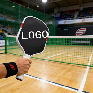 Raquette de pickleball approuvée USAPA, 16 mm, mousse, 5ème cœur, 230 g, motif personnalisable, fibre de carbone brute T700 - Product Image 1