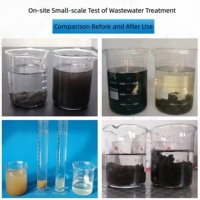 Precios de Fabricante, Polímero Coagulante Soluble en Agua, Floculante Catiónico, Polvo Precipitante, Purificación de Agua, ISO9001