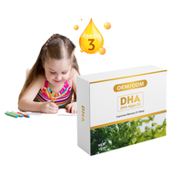 Huile d'oméga 3 végétalienne européenne OEM à base d'algues, EPA DHA, soutient la santé cardiaque, oculaire, immunitaire et cérébrale, compléments alimentaires pour enfants et adultes