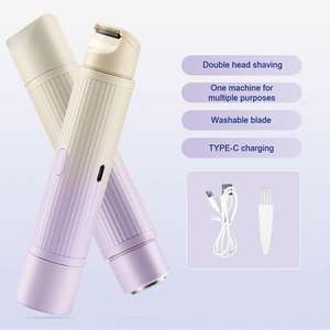 Depiladora 2 en 1 Portátil USB para Mujer, Resistente al Agua, con Cuchilla Reemplazable, Depiladora de Bikini para Cuerpo Femenino, GZ RTS, Pedido Mixto al por Mayor - Product Image 3