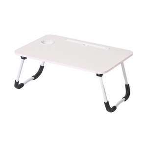 <span class=keywords><strong>Support</strong></span> pour ordinateur portable Plateau de table de petit-déjeuner en bois avec pieds pliants et poignées pour <span class=keywords><strong>canapé</strong></span>, <span class=keywords><strong>canapé</strong></span>, nourriture, grignotage et travail - Product Image 3