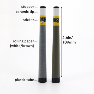 Mixed Ceramic Filter Tip Pre-Made Cone Custom Sticker Band Silicone Plug <b>Plastic</b> Tube Classic <b>Rolling</b> Paper Smoking <b>Rolled</b> Cones - Product Image 6