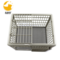Cage à air pliable portable de voyage pour chat, accessoire en plastique, cage à air, convient aux animaux domestiques