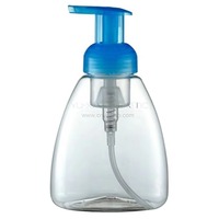 Bouteille pompe en mousse PET écologique personnalisée Yu-Xiao avec impression sérigraphique, origine Zhejiang, nettoyant visage
