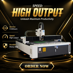 Équipement de découpe laser 3000W avec une bordure de coupe propre et une distorsion minimale - Product Image 1