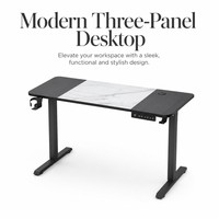 Bureau de travail silencieux avec design color block AOR, bureau d'apprentissage à domicile, bureau de bureau, vente en gros personnalisée en usine dans toutes les couleurs