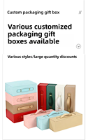 Exquisitas Cajas de Regalo Plegables Portátiles, Bolsas para Zapatos Autoadhesivas, Solución de Empaque Personalizada Universal para Regalos Minoristas