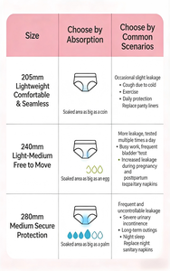 Inserts absorbants biodégradables pour incontinence adulte, pour <span class=keywords><strong>fuites</strong></span> <span class=keywords><strong>urinaires</strong></span> chez la <span class=keywords><strong>femme</strong></span> - Product Image 5