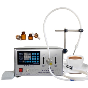 Máquina de llenado de detergente líquido semiautomático Tipo de mesa Máquina de llenado de suero de jarabe Desinfectante Agua Aceite Relleno de escritorio - Product Image 1