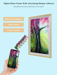 Marco de Fotos Digital LCD con Pantalla Táctil 4K de 10.1, 21.5, 22, 27, 43, 50 y 55 Pulgadas para Exhibición de Arte NFT en Tiendas y Aeropuertos - Product Image 4