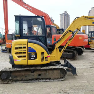 ใช้ Komatsu รถขุด PC55ญี่ปุ่น-ทำด้วยส่วนประกอบหลักเครื่องยนต์และปั๊ม - Product Image 1