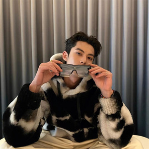 <span class=keywords><strong>2026</strong></span>年個性派ファッション ワンピース ダイヤモンドがちりばめられたフルフレームサングラス 女性向け トレンド 欧米風 日焼け防止 - Product Image 4