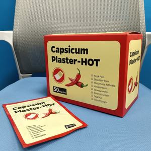 唐辛子湿布 ホットチャイニーズ鎮痛パッチ 首、肩、腰、脚の健康用 - 5年間有効 - Product Image 5