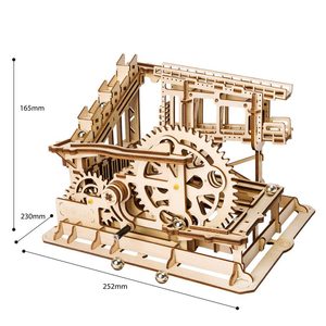<span class=keywords><strong>Robotime</strong></span> <span class=keywords><strong>Rokr</strong></span>, Almacén en EE. UU., LG502, Juguete de Construcción Mecánico de Canicas, Rompecabezas 3D de Madera para Adultos - Product Image 4