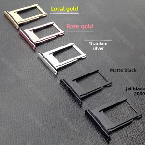 Bandeja SIM <span class=keywords><strong>para</strong></span> <span class=keywords><strong>iPhone</strong></span> de Aluminio 6061 Anodizado, SIM Simple/Doble Opcional, Junta de Silicona Integrada, Protección Contra Polvo - Product Image 3