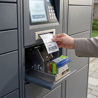 Imprimante thermique multifonctionnelle tout-en-un Cashino KP-210H 58 mm 203 dpi pour kiosque et terminaux en libre-service