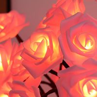 Lampe de table en bois LED TSINYE en forme de rose, alimentée par USB/piles, veilleuse artificielle en forme de bonsaï pour chambre à coucher, salon, anniversaire
