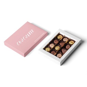 Scatola di Imballaggio in Carta per Cioccolato, Caramelle e Biscotti Natalizi con Logo Personalizzato, Base e Coperchio in Cartone di Lusso per Alimenti - Product Image 5