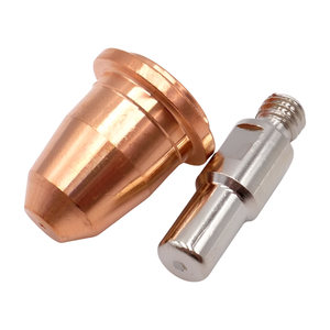 Puntas de Electrodo S45 CUT55 PT-<span class=keywords><strong>40</strong></span> PT40 IPT-<span class=keywords><strong>40</strong></span> HC4000 PR0110 PD0116, 10 Piezas, 20A 0.6mm, 30A 0.8mm, 40A 0.9mm, OEM, Nuevas, CN/FUJ Plasma - Product Image 1