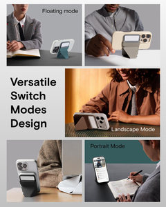 Soporte Magnético para Tarjetas y Soporte de Escritorio con Diseño de Mariposa Compatible con <span class=keywords><strong>Apple</strong></span> iPhone 17 Pro (Estilo a Juego) - Product Image 5