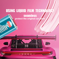 Kcare – Revêtement liquide en spray de silicone rose, effet cristal, pelable, pour changement de couleur de peinture automobile