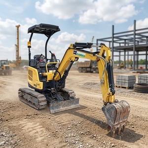 Excavadora compacta de segunda mano, modelo 2012, 85% nueva, 3 toneladas, excavadora usada Yanmar, mini excavadora de segunda mano. - Product Image 1