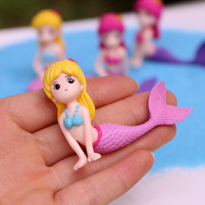 Dessin animé sirène Figurine Micro paysage jardinage maison <span class=keywords><strong>Aquarium</strong></span> décoration <span class=keywords><strong>Miniature</strong></span> - Product Image 4