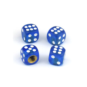 Tapón de válvula Dice de 14 mm, colorido, de goma, para neumáticos sin cámara, para coche, motocicleta, tamaño americano, general - Product Image 5