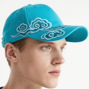 Gorra de Béisbol Trucker Deportiva de 5 Paneles de Algodón Orgánico de Perfil Bajo con Logotipo Personalizado Bordado al por Mayor - Product Image 4