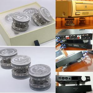 Picots d'isolation YIVO XSSH Audio coussin d'amortissement de choc de ressort Audiophile HIFI Audio CD amplificateur <span class=keywords><strong>pied</strong></span> Pad support haut-parleur pieds de pointe - Product Image 5