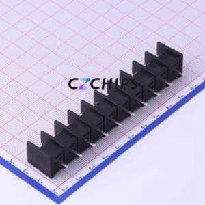 KF55C-10.0-10P Barrier Terminal Block Through hole Component (THT),P=10mm Connector Two Sides 10mm 1x10P Straight Pin - Product Image 2