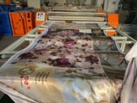 Presse à chaud rotative automatique pour sublimation rouleau à rouleau, machine à imprimer sur tissu, pour commandes en gros, haute efficacité