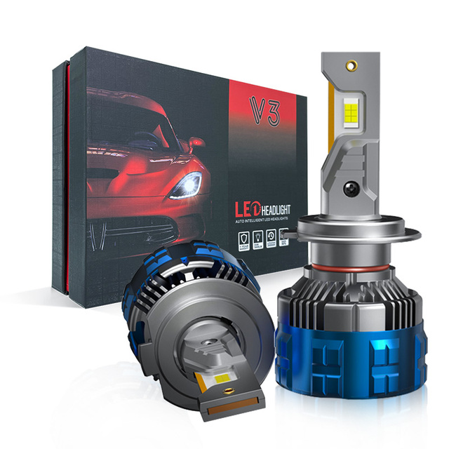SFIDA V3 6000K 45W 4500 Lm LED Replacement Headlight Bulbs Remanufactured 24-Month Warranty H11 9006 H4 Universal Fitment