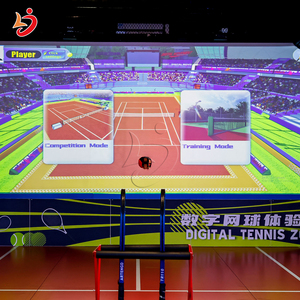 Máquina Simuladora <span class=keywords><strong>de</strong></span> Tenis, Pádel y Pickleball, Equipo <span class=keywords><strong>de</strong></span> Entrenamiento Deportivo y <span class=keywords><strong>de</strong></span> Entretenimiento Comercial Digital - Product Image 6
