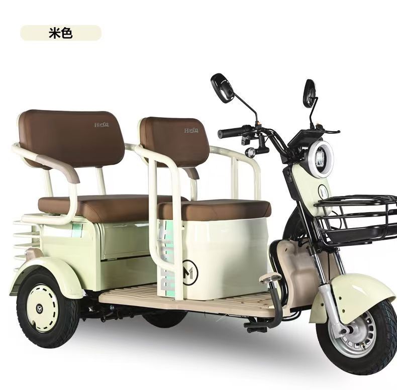 Electric Tricycle 48V 600W High Performance Safety