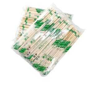 Disposable Chopsticks Commercial Use Wedding Takeout Fast Food Bulk Food Grade Bamboo High Quality Round Shape - Product Image 1