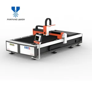 CNC Tisch typ Guter Preis Raycus Power Lasers chneid maschine für Aluminium für Doppelkopf 2 kW Lasers chneid maschine