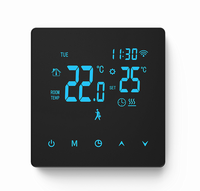Termostato WiFi Inteligente K2M, Controlador de Temperatura para Calefacción por Suelo Radiante, Compatible con Tuya Smart Home y Alexa, Interruptor de Calefacción Programable