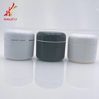 Pot cosmétique en plastique de 5g à 200g, directement de l'usine, pots à crème vides avec capuchon rotatif pour pots de vernis gel