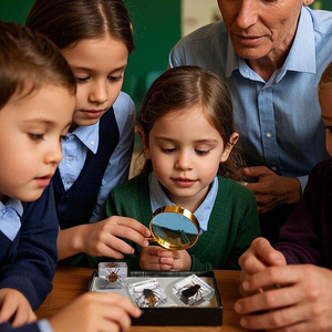 Venta al por mayor de especímenes de resina de taxidermia de mariposas con imitación de hojas de animales reales, equipo didáctico para escuelas secundarias - Product Image 6